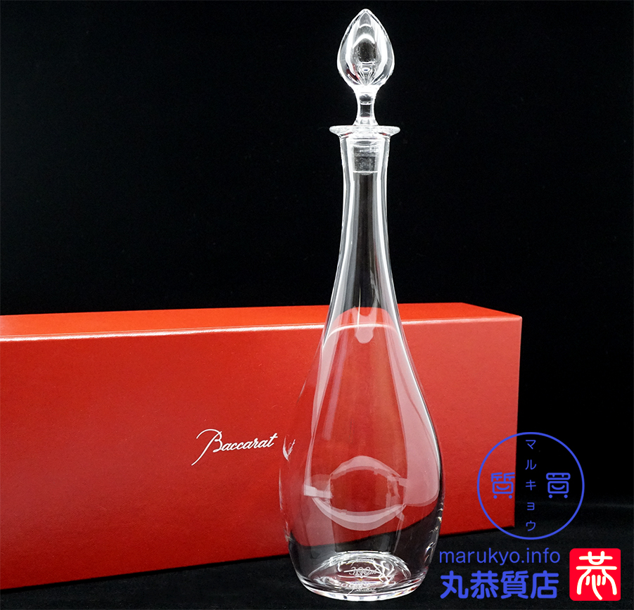 買取｜バカラ デカンタ 水差し ワイン Baccarat デキャンタ を買取まし