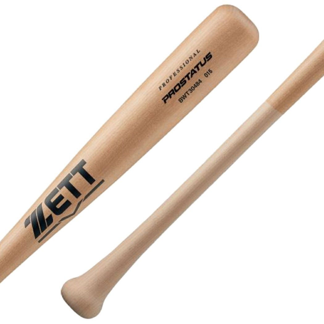 ゼット ZETT プロステイタス PROSTATUS 軟式用木製バット 84cm 800g