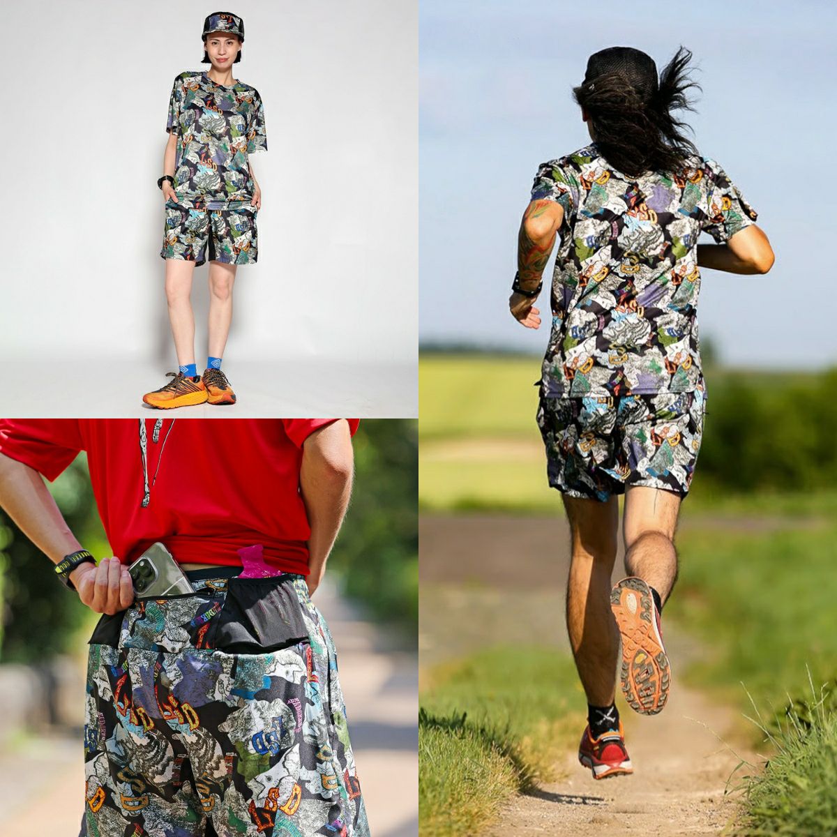 エルドレッソ ELDORESO Joshua Shorts メンズ レディース ユニセックス