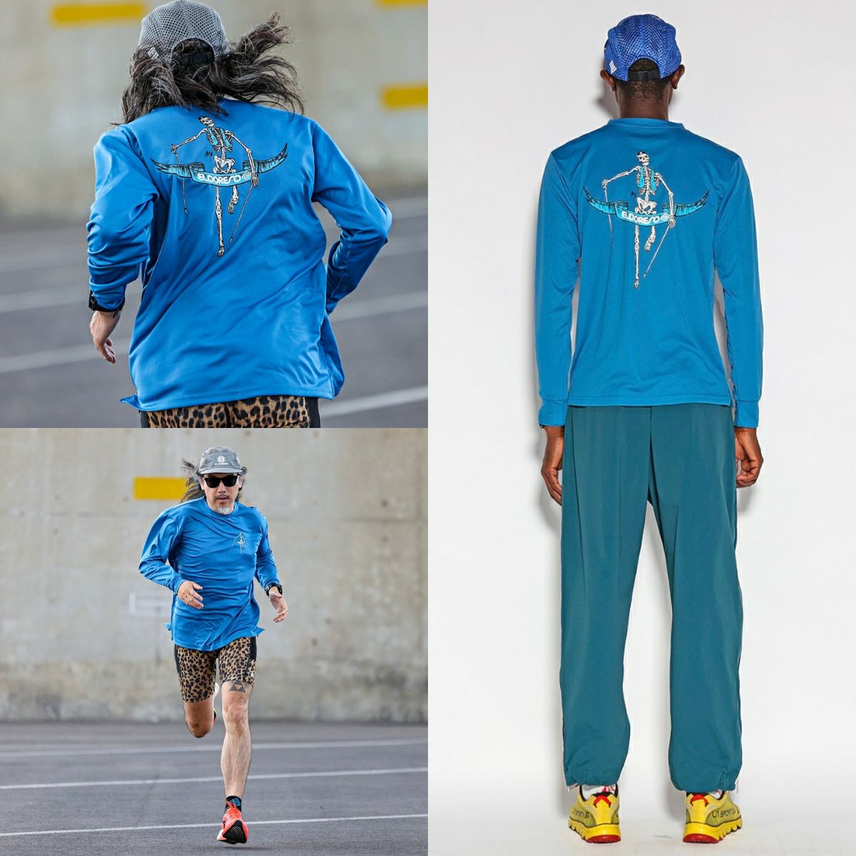 エルドレッソ ボーンマンロングT メンズ レディース ユニセックス