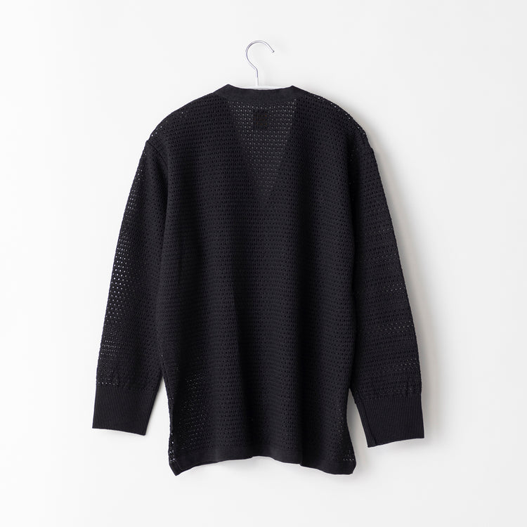 BATONER | バトナ― LaLa Begin別注 透かし柄和紙カーディガン