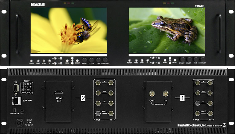 Marshall Electronics - V-MD702 Dual 7