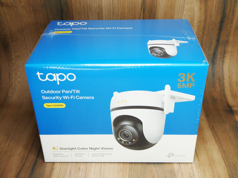 PRレビュー】TP-Link Tapo C530WS 屋外パンチルトセキュリティWi-Fi