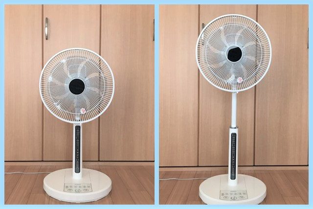 おしゃれで安い扇風機を買ったよ！バルミューダみたいな見た目の日立