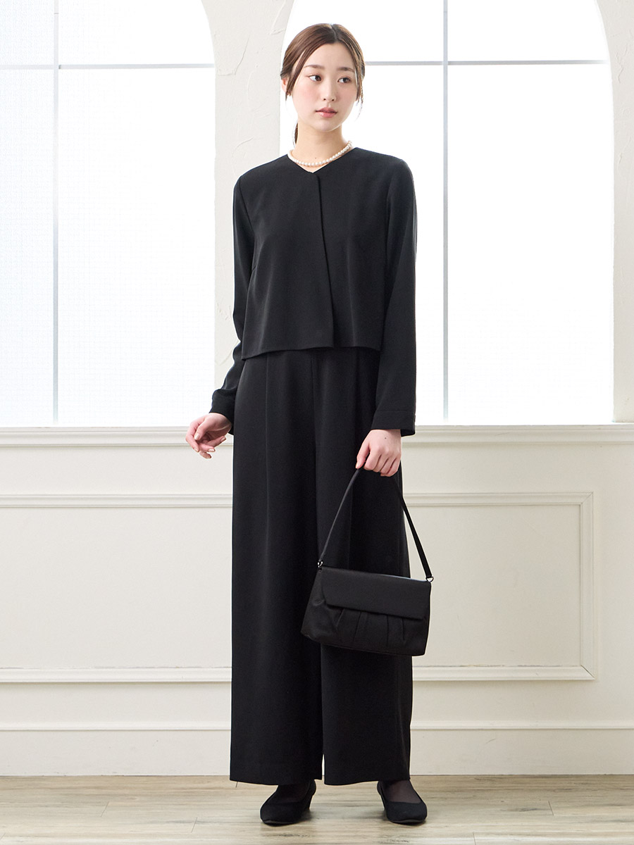 喪服・礼服】【WEB限定】パンツタイプブラックフォーマル