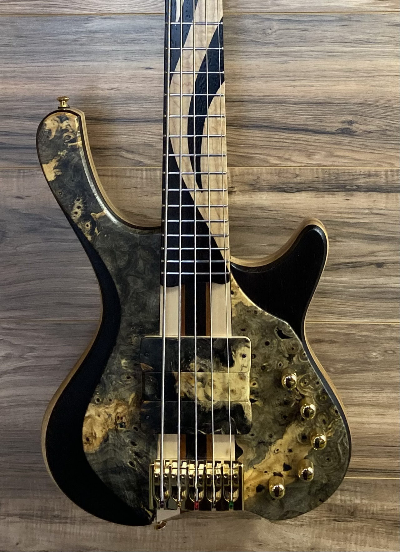 Desert Buckeye Burl - MGBASS GUITARS