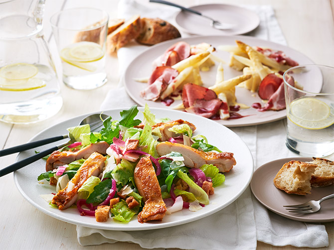 うつわと料理の定期便【1回目】サラダ＆プレート｜お取り寄せなら