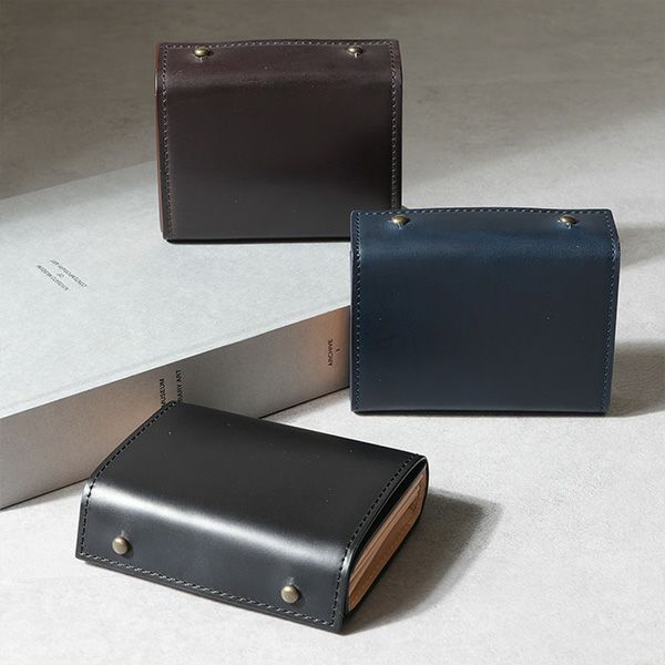 シスクー・ド・フードル ミニ財布 cocoro-16 熊革 Six coup de foudre