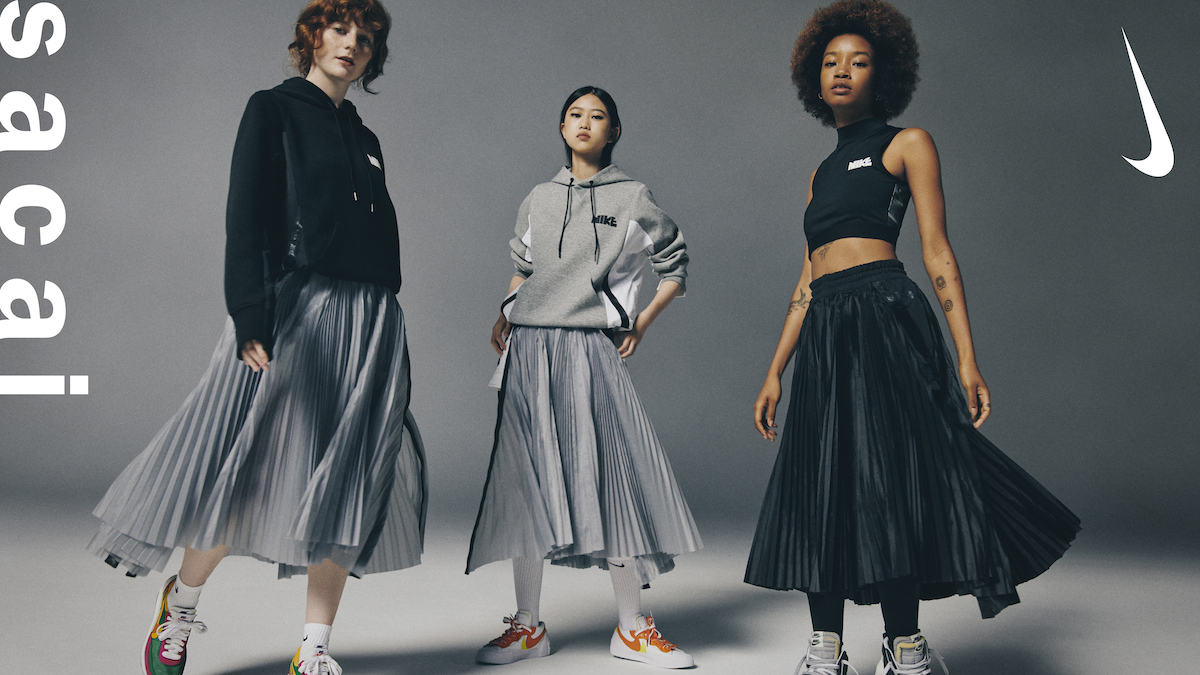 サカイ」 × 「ナイキ」新作のビジュアルに窪塚洋介や秋元梢 定番