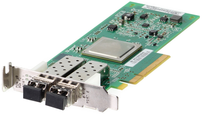 Dell QLogic QLE2562 Dual Port 8Gb Fibre Channel HBA Low Profile