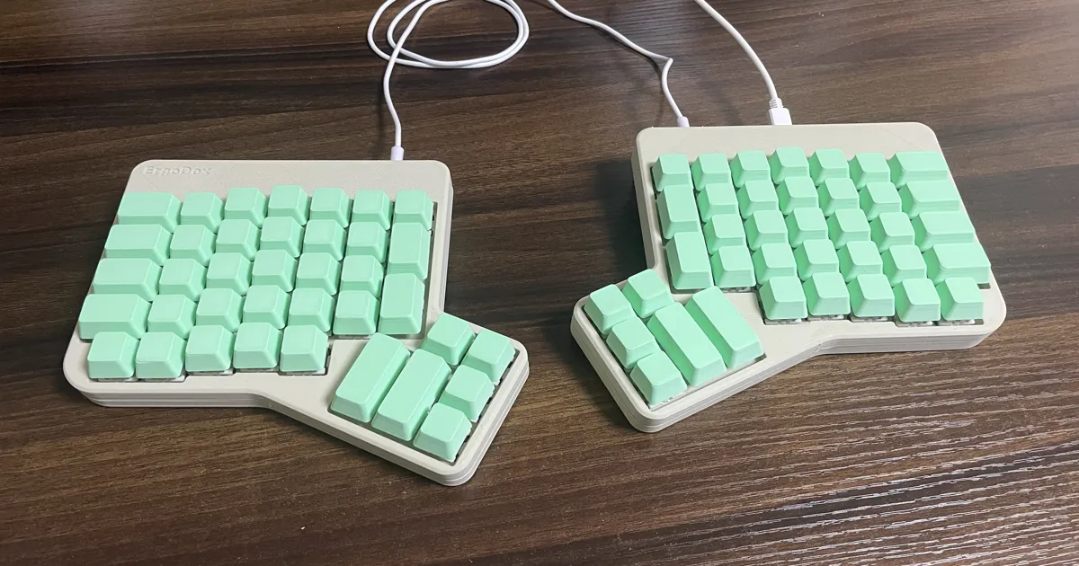 自作キーボードのErgoDoxをつくったよ | 山猫のま