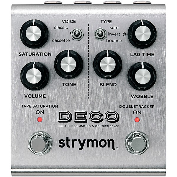 Strymon Deco V2 Tape Saturation & Doubletracker Delay Effects
