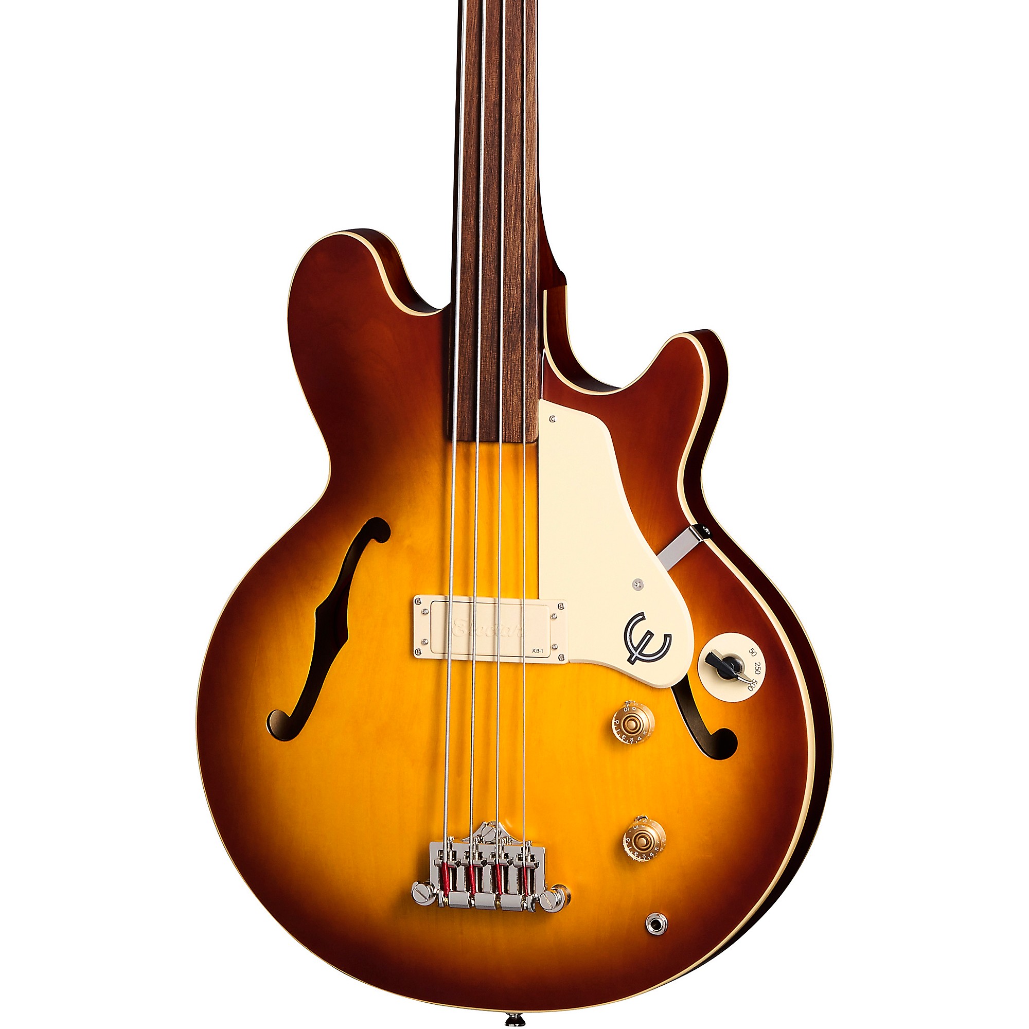 Epiphone Jack Casady Fretless Bass Aged Royal Tan | Guitar Center