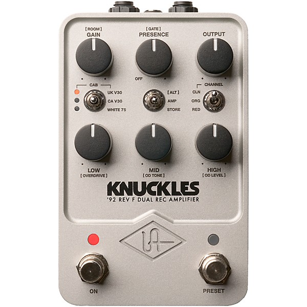 Universal Audio UAFX Knuckles '92 Rev F Dual Rec Amplifier Effects