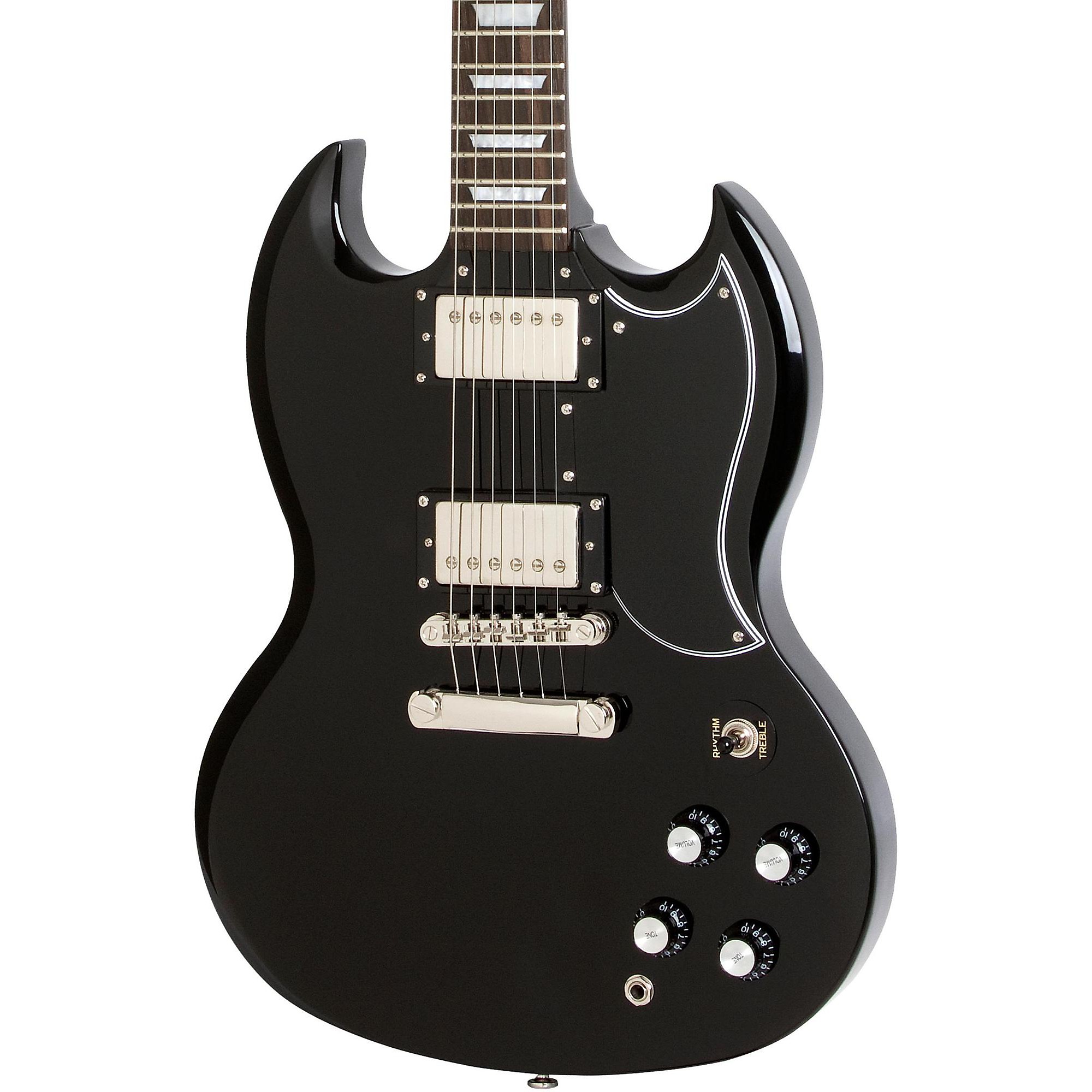 Restock Epiphone G-400 PRO Electric Guitar Ebony | Guitar Center