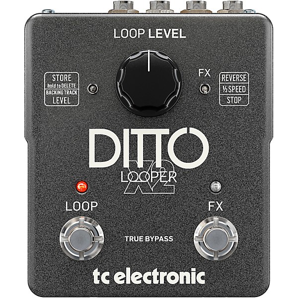 TC Electronic Ditto X2 Looper Effects Pedal | Guitar Center