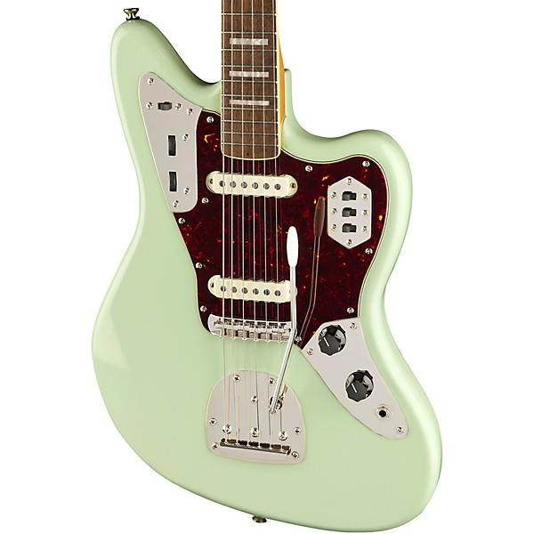 Squier Classic Vibe '70s Jaguar Electric Guitar Surf Green