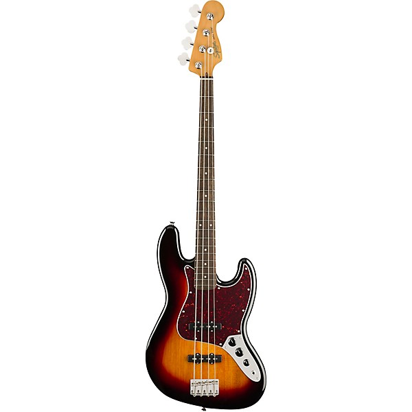 Squier Classic Vibe '60s Jazz Bass Guitar 3-Color Sunburst