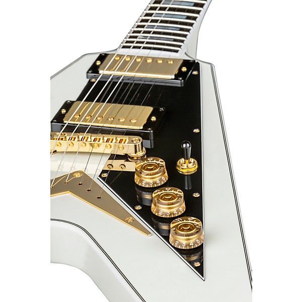 Dean Christian Martucci V Electric Guitar Vintage White | Guitar