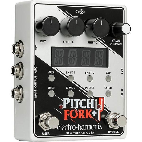 Electro-Harmonix Pitch Fork+ Polyphonic Pitch Shifter Effects