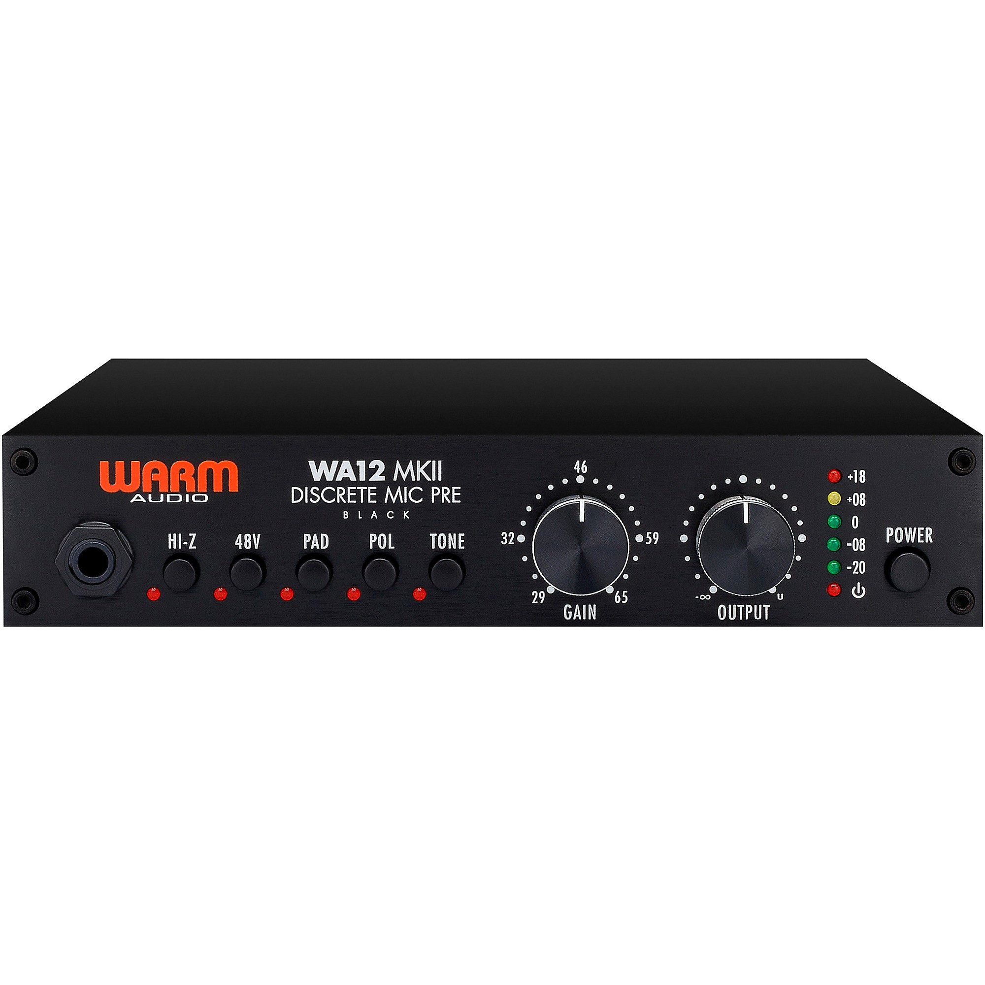 Warm Audio WA12 MKII Mic Pre Black | Guitar Center