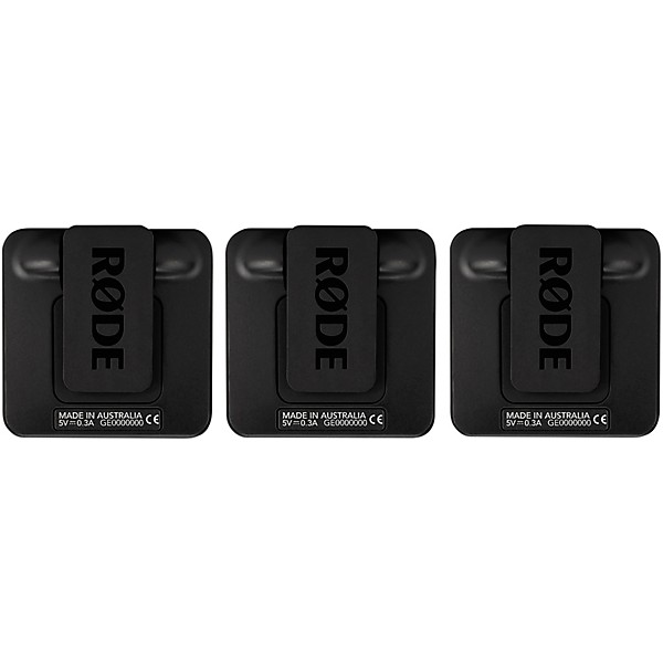 RODE Wireless Go II Dual-Channel Wireless Microphone System Black