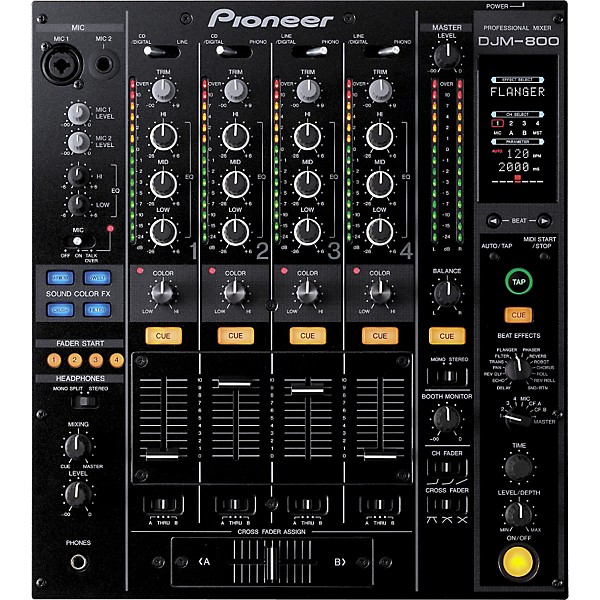 Pioneer DJ CDJ-1000MK3/DJM-800 Package with Coffin Case | Guitar