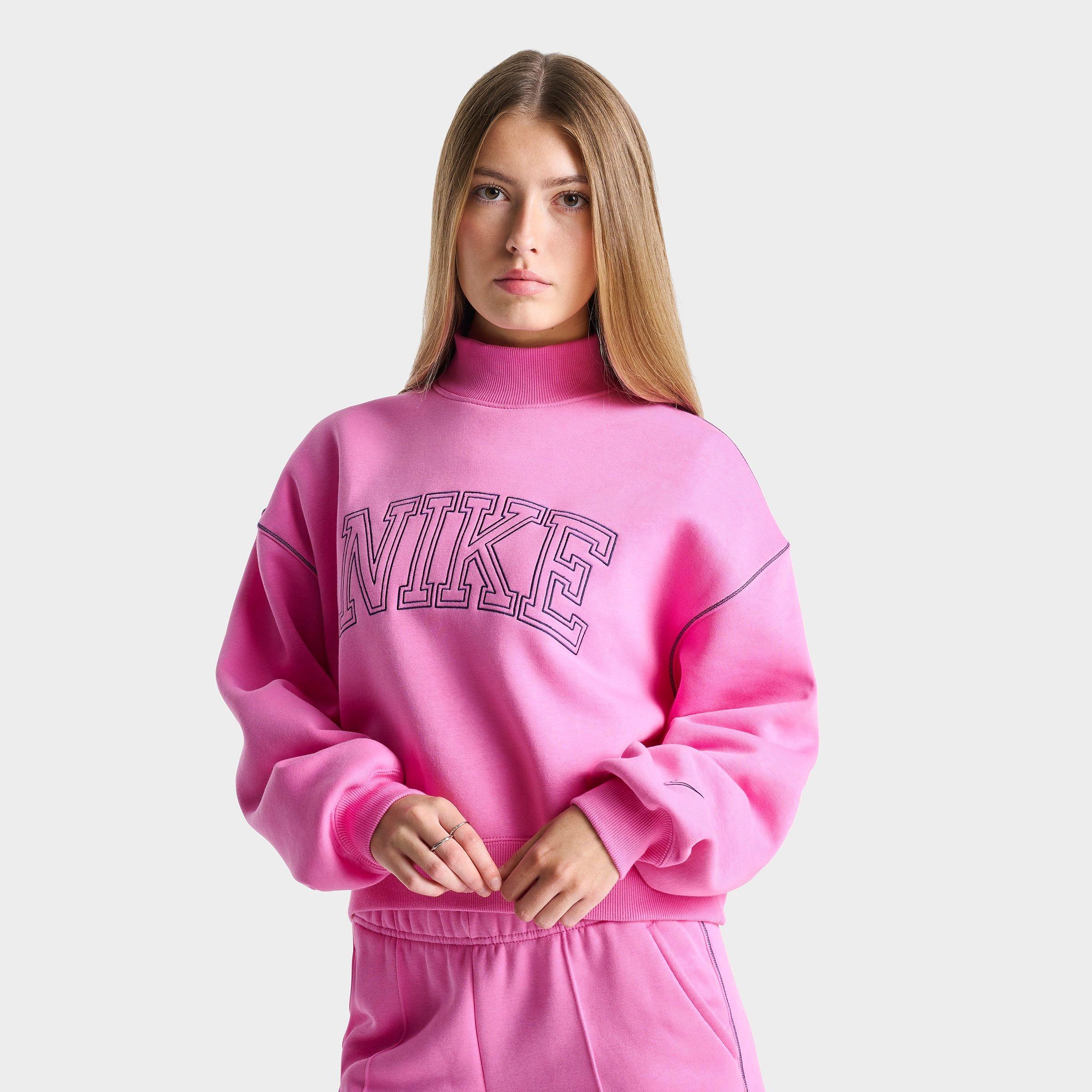 Women's Nike Sportswear Phoenix Fleece Mock-Neck Sweatshirt | JD