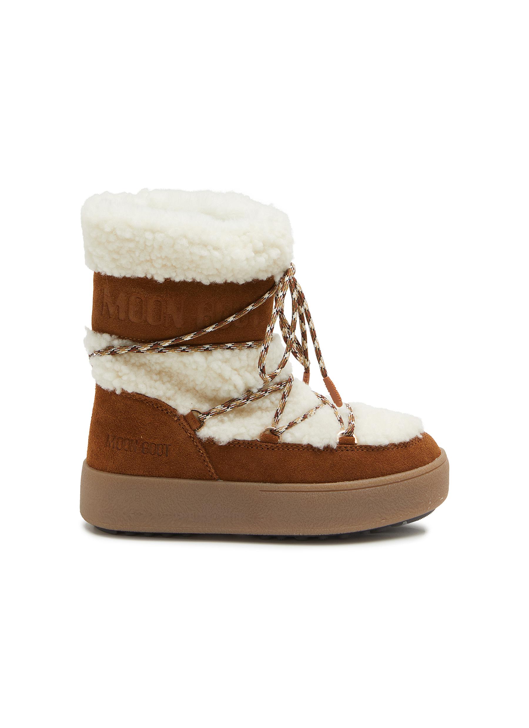 MOON BOOT | Jtrack Shearling Kids Boots | Kids | Lane Crawford
