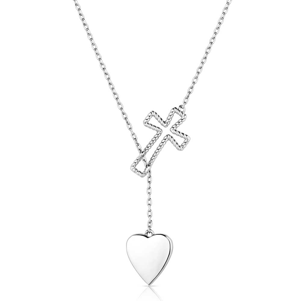 Anchored in Love and Faith Necklace | Montana Silversmiths