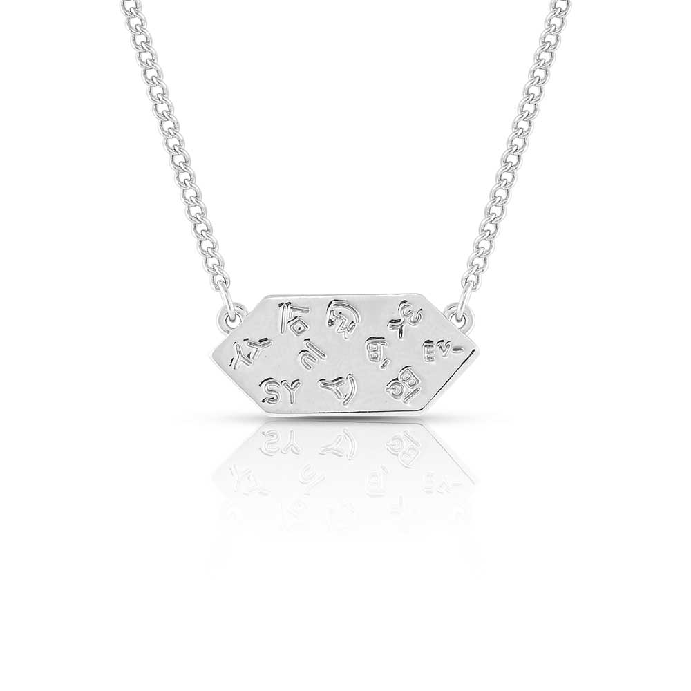 Miner's Cobalt Turquoise Necklace | Montana Silversmiths