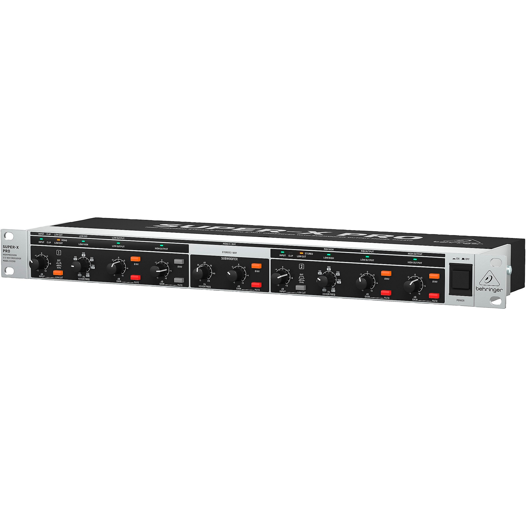 Behringer SUPER-X PRO CX2310 V2 Multi-Channel Crossover With