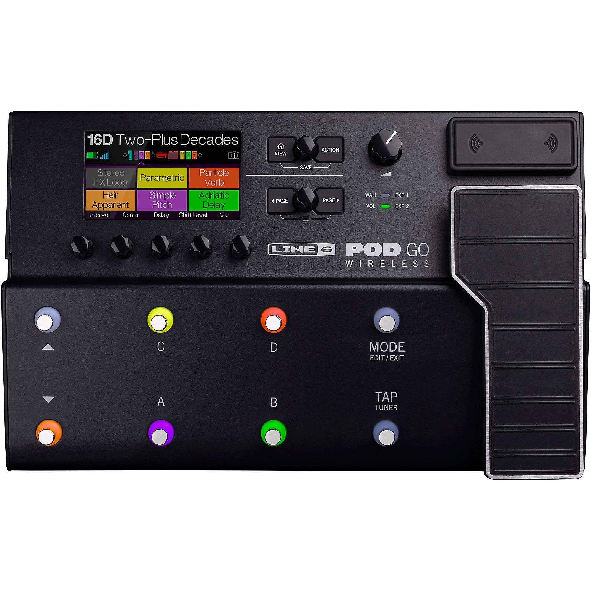 Line 6 POD Go Wireless Guitar Multi-Effects Processor With