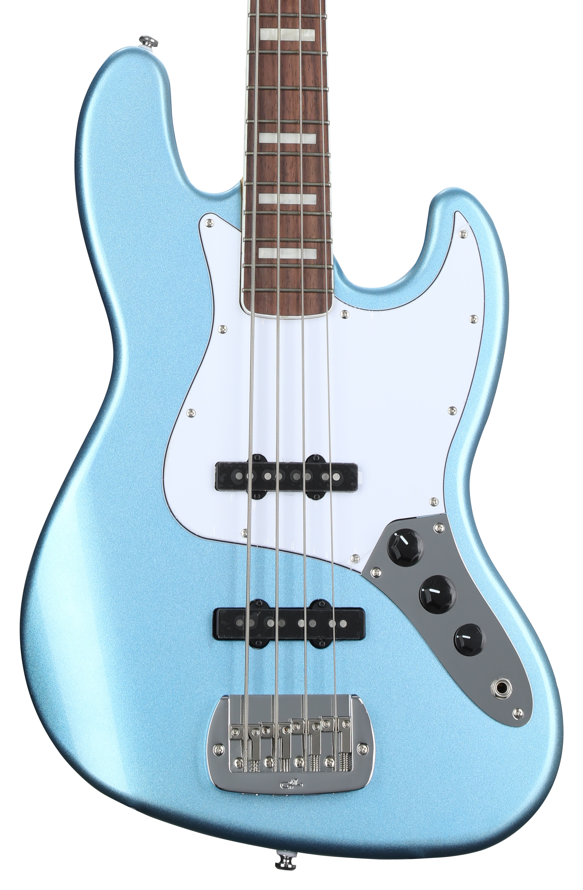 G&L Tribute JB Bass Guitar - Lake Placid Blue | Sweetwater