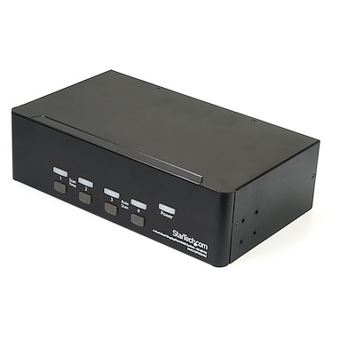 4-Port Dual DisplayPort KVM Switch - 4K 60Hz - TAA