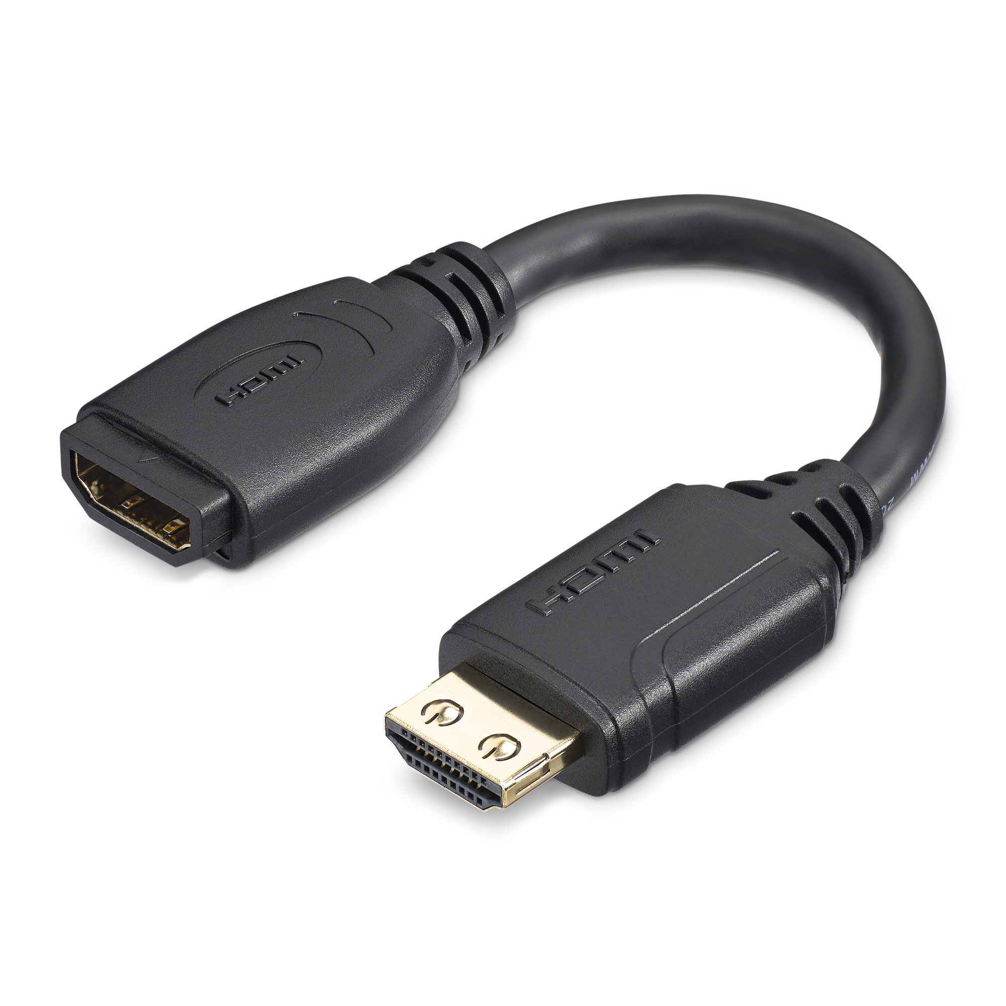 HDMI 2.0 延長ケーブル／15cm／4K60Hz／イーサネット対応／High Speed