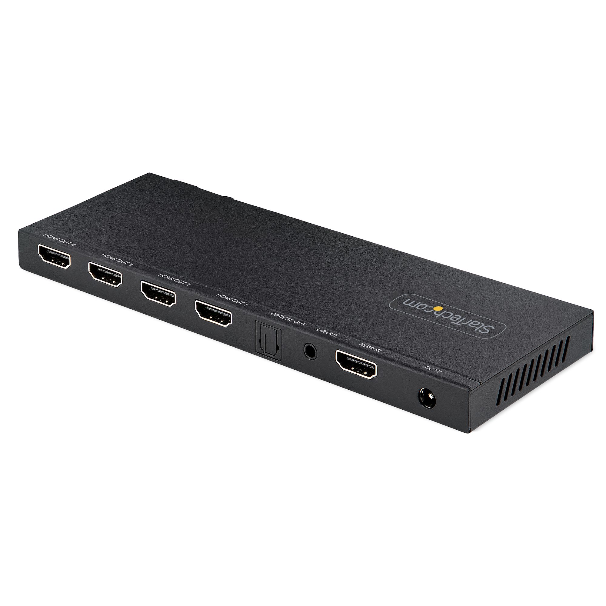 ビデオスプリッター／4K60Hz HDMI 2.0／1入力4出力／スケーラー内蔵