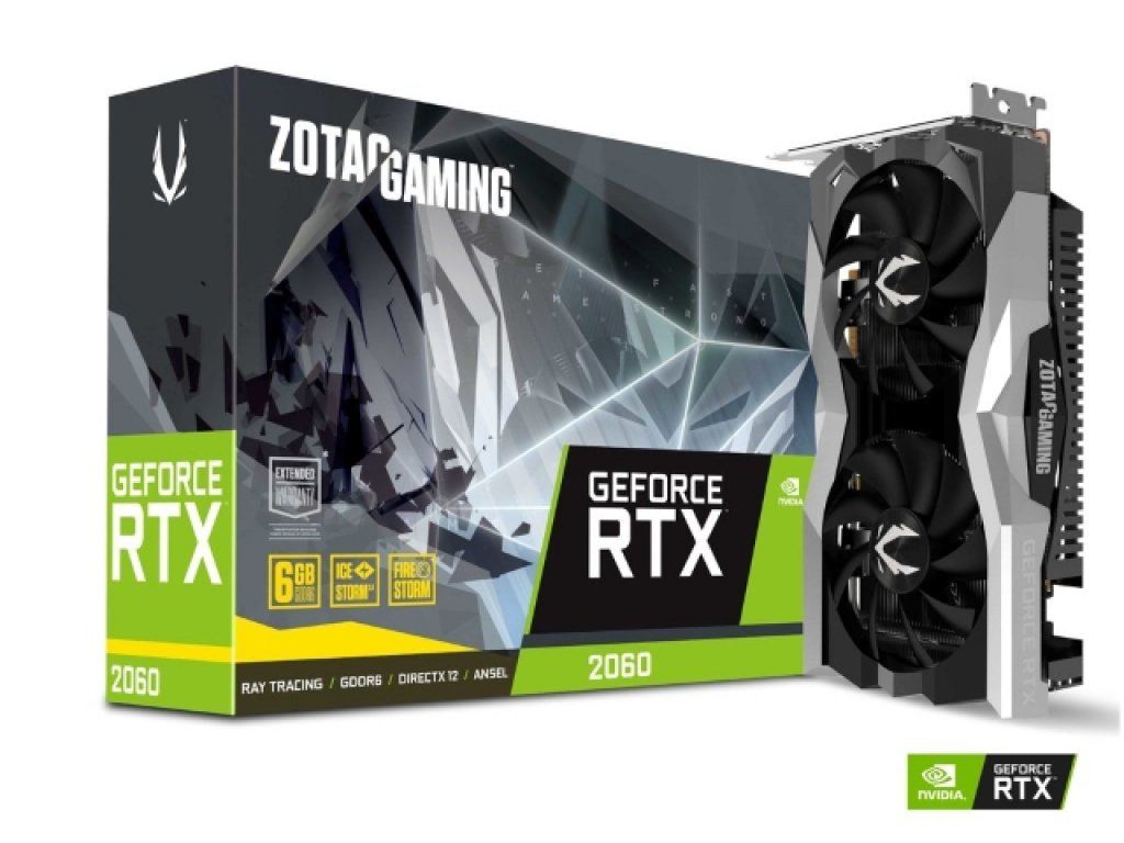 ZOTAC ZOTAC GAMING GeForce RTX 2060 Twin Fan GEFORCE RTX 2060 6GB