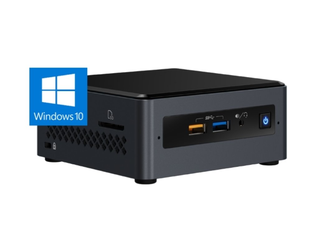 Intel NUC7i7DNKE ミニPC 32GBメモリ インテルNUCキット初の4コア8