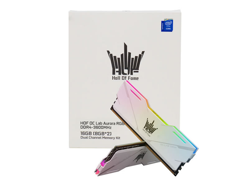 GALAX HOF OC Lab Aurora D4-3600 16G OC Lab Aurora RGB 288pin DDR4