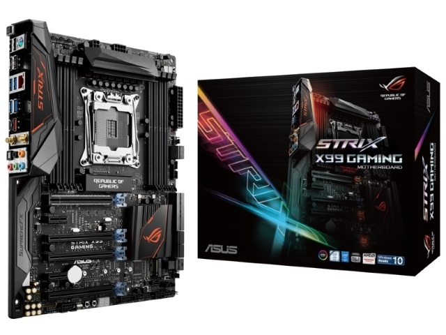 ASUS ROG STRIX X99 GAMING インテル X99シリーズ LGA2011-v3対応