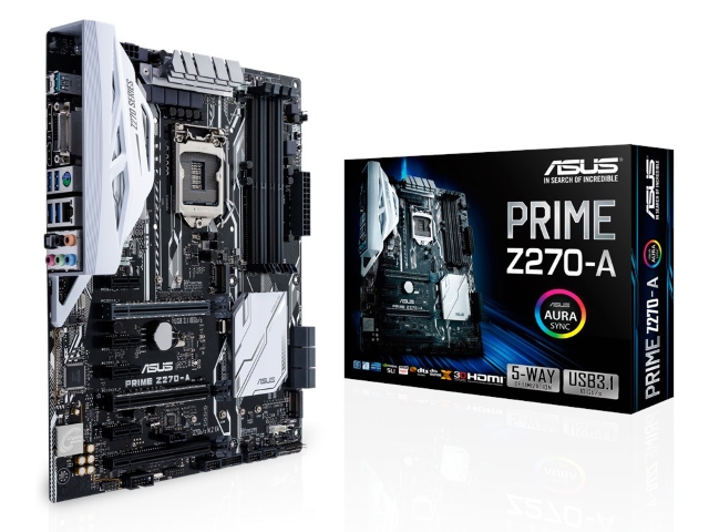 ASUS PRIME Z270-A インテル 200シリーズ LGA1151対応 intel Z270