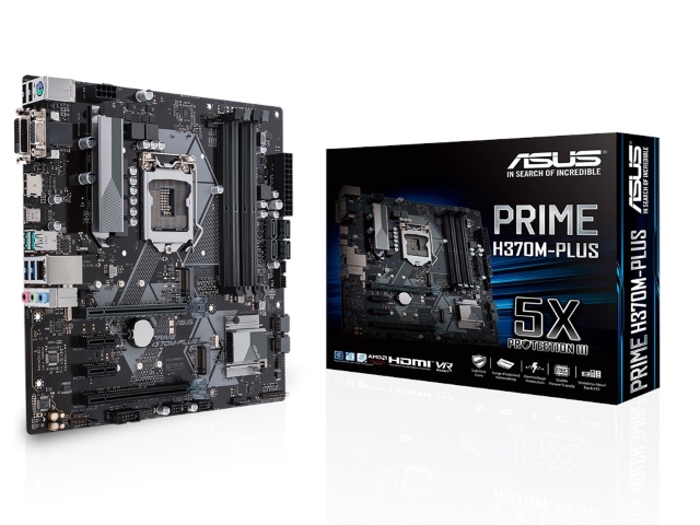 ASUS PRIME H370M-PLUS インテル 300シリーズ LGA1151対応 intel H370