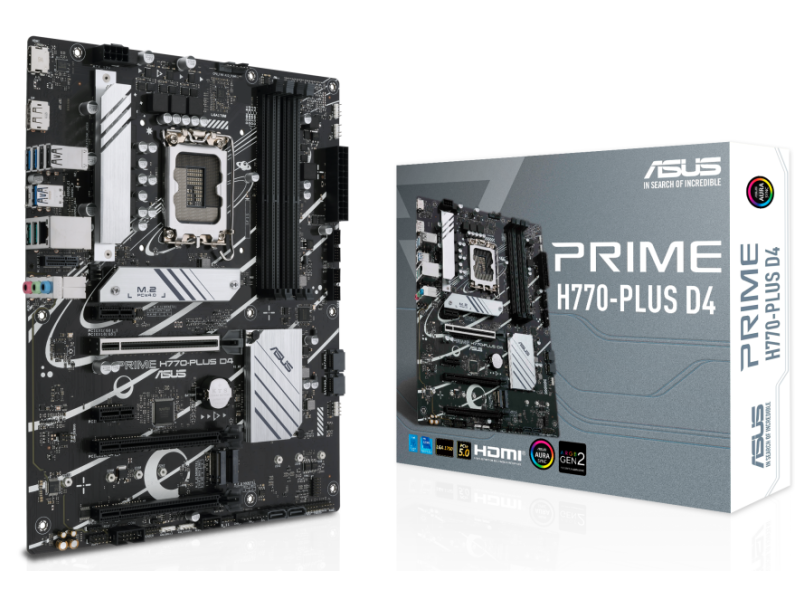 ASUS PRIME H770-PLUS D4 インテル 700シリーズ LGA1700対応 intel