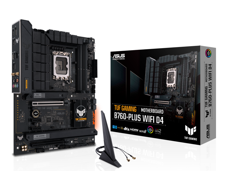 ASUS TUF GAMING B760-PLUS WIFI D4 インテル 700シリーズ LGA1700対応