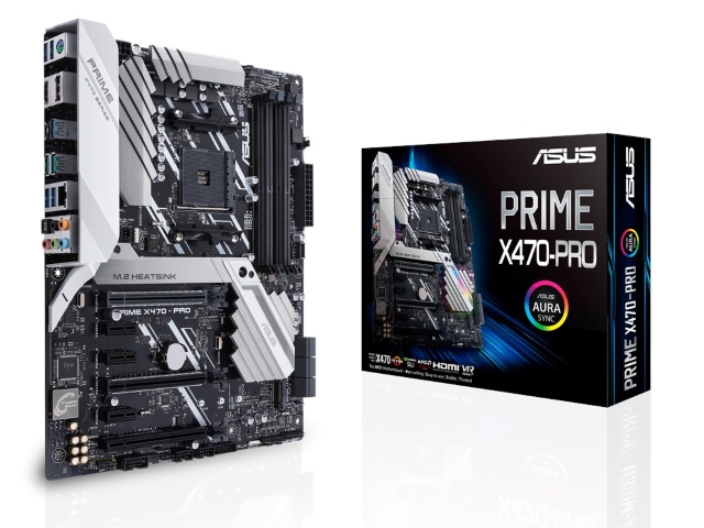 ASUS PRIME X470-PRO AMD 400シリーズ Socket AM4対応 AMD X470チップ