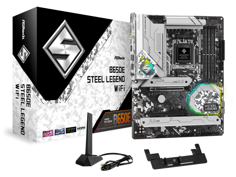 ASRock B650E Steel Legend WiFi AMD 600シリーズ Socket AM5対応 AMD