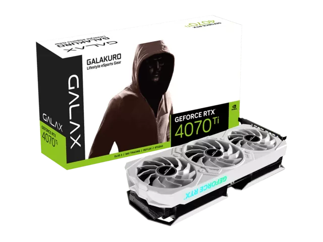 玄人志向 GK-RTX4070Ti-E12GB/WHITE/TP GALAKURO GEFORCE RTX 4070 Ti