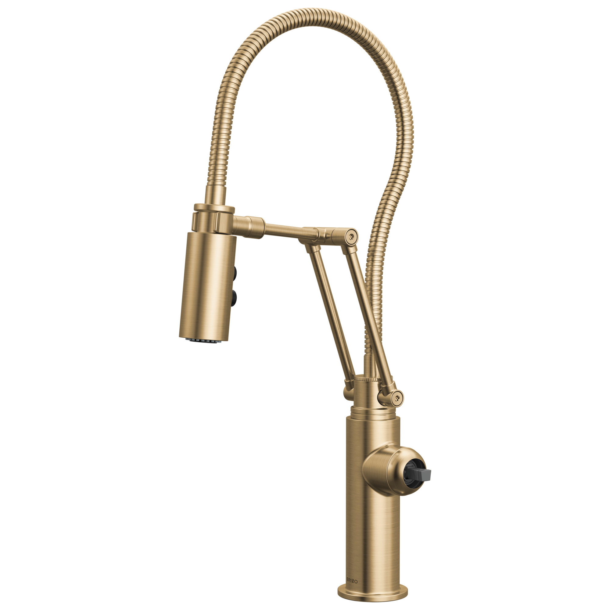 Odin® | Articulating Kitchen Faucet with Finished Hose - Less Handle