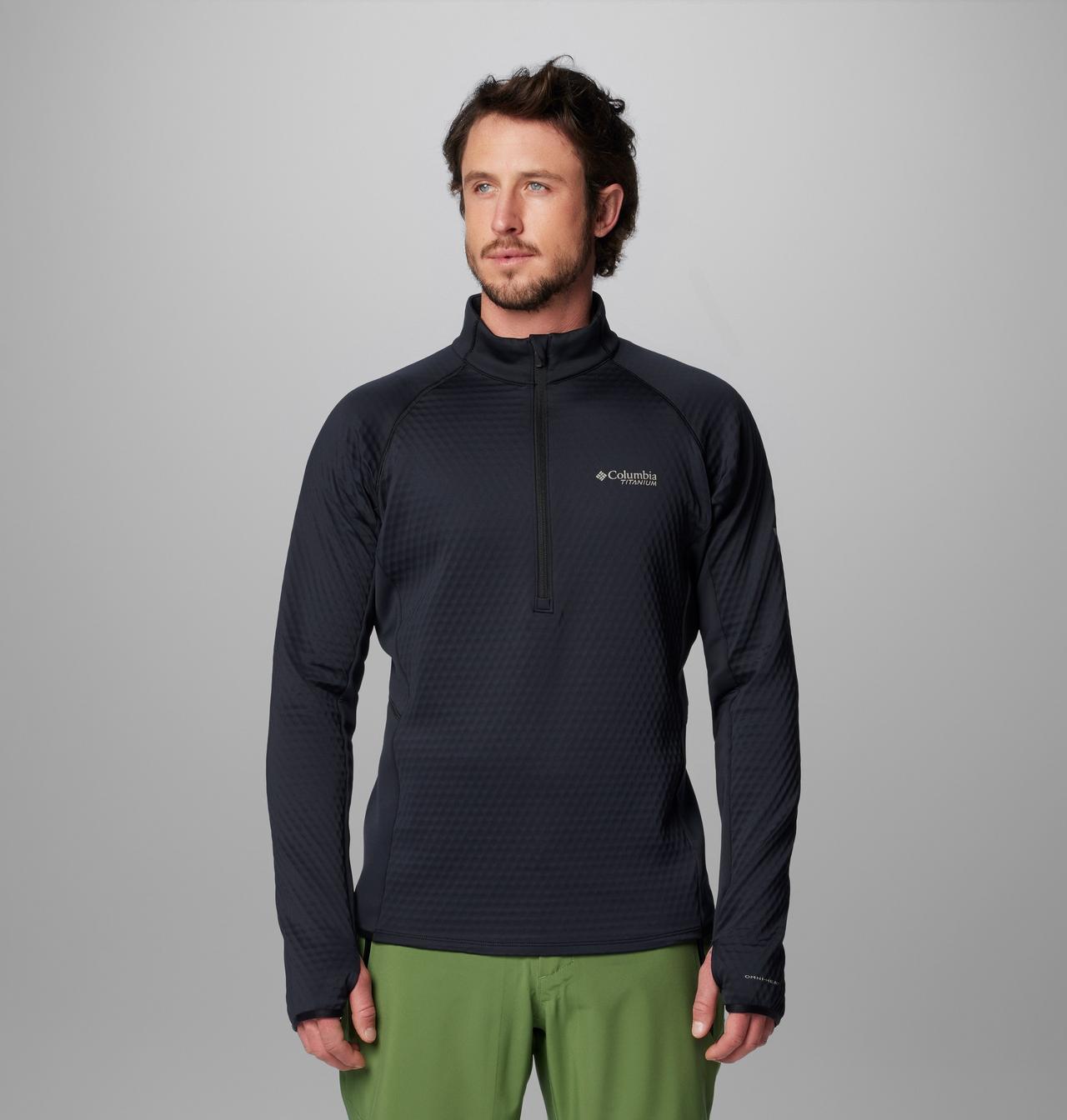 Men's Crystal Leaf Omni-Heat Helix Half Zip Pullover | Columbia